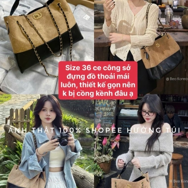 Túi công sở 8.118 size 36 Thiết kế sang trọng không hộp, giá 255.000đ, giảm 20%