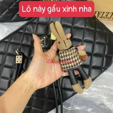 Túi công sở A4 dài 34cm kèm gấu xinh xắn, thời trang tiện lợi, giá chỉ 179.000₫
