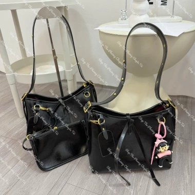 Túi công sở da mềm bóng 25 30cm túi đeo vai khoá kéo tặng ví nhỏ chỉ 139k 3 Túi công sở da mềm bóng 25 30cm túi đeo vai khoá kéo tặng ví nhỏ chỉ 139k 3