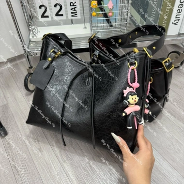 Túi công sở da mềm bóng 25 30cm túi đeo vai khoá kéo tặng ví nhỏ chỉ 139k 9 Túi công sở da mềm bóng 25 30cm túi đeo vai khoá kéo tặng ví nhỏ chỉ 139k 9
