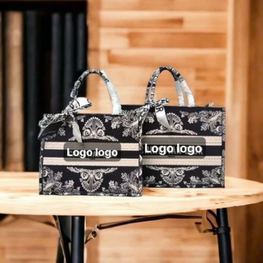 Túi công sở đa năng tote thổ cẩm size 36-41, tặng khăn, đi làm đi chơi - chỉ 99.000₫