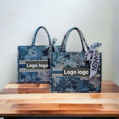 Túi công sở đa năng tote thổ cẩm size 36-41, tặng khăn, đi làm đi chơi - chỉ 99.000₫