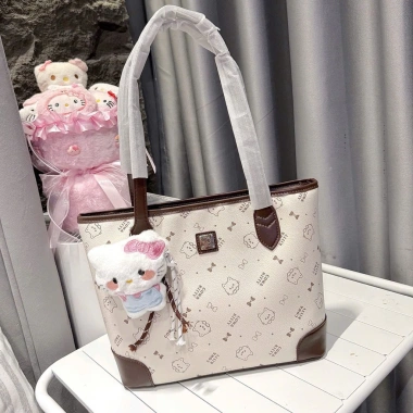 Túi công sở Kitty vá góc 34cm - Thiết kế thời trang, ngăn đựng sách vở, phù hợp đi làm và đi chơi, giá 109.000 VND 3