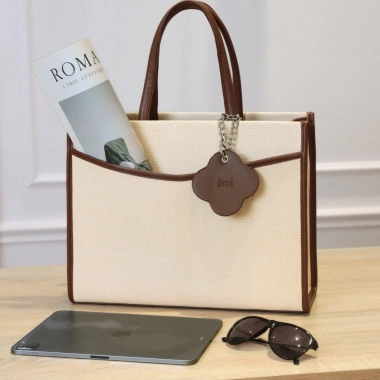 Túi công sở nữ da LIMI 3 màu - Ngăn laptop 14 inch riêng, tote A4, SORA 410k 4 Túi công sở nữ da LIMI 3 màu - Ngăn laptop 14 inch riêng, tote A4, SORA 410k 4