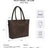 Túi Công Sở Nữ LIMI Tote Da Đựng Laptop A4 2 Màu Dùng Đa Năng Học Làm Dạy 2