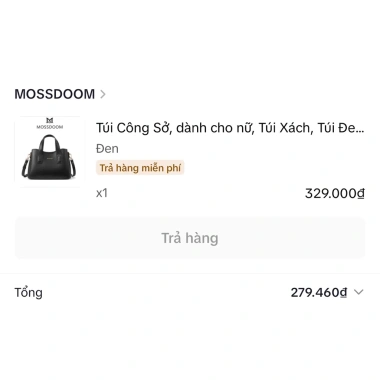 Túi Công Sở Nữ MOSSDOOM Túi Xách Đeo Vai Thời Trang Giá Chỉ 200.000đ 3