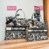Túi công sở tote thổ cẩm size 36-41, tặng khăn, phù hợp đi làm và đi chơi 6