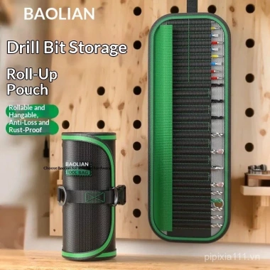 Túi cuộn mạnh đa chức năng, chống mài mòn, bảo hành di động, lưu trữ dụng cụ – 66.124₫