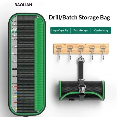 Túi cuộn mạnh đa chức năng, chống mài mòn, bảo hành di động, lưu trữ dụng cụ – 66.124₫