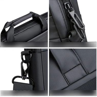 Túi da 15 inch cặp đôi - Chống nước, đựng laptop, đeo vai nam, công sở 7
