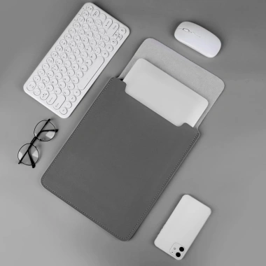 Túi da chống sốc MacBook, Laptop, iPad + tấm lót chuột chống nước - 119.000đ