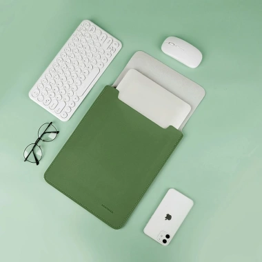 Túi da chống sốc MacBook, Laptop, iPad + tấm lót chuột chống nước - 119.000đ