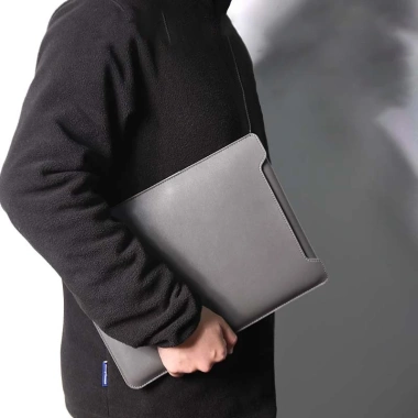 Túi da chống sốc MacBook, Laptop, iPad + tấm lót chuột chống nước - 119.000đ