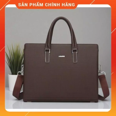 Túi da công sở GORCHIS cao cấp, cặp văn phòng bền bỉ, ngăn laptop 14 inch - giá 1.29 triệu