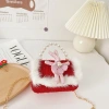 Túi Dạ Đỏ Sang Chảnh Quai Ngọc Đeo Chéo Nhiều Họa Tiết Cho Bé Gái - Giá 95.000đ 8
