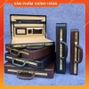 Túi da doanh nhân khóa số 8.013 - Đen nâu đa size, giảm giá 1,950,000