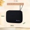 Túi da du lịch PU chống nước - Đựng phụ kiện công nghệ, sạc USB, hộ chiếu - 129.000 4