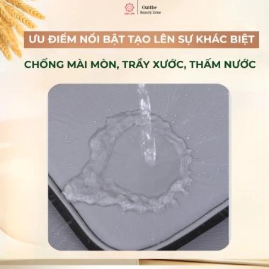 Túi da du lịch PU chống nước - Đựng phụ kiện công nghệ, sạc USB, hộ chiếu - 129.000