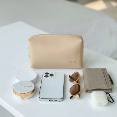 Túi da GILAN Pari bag đựng đồ dùng cá nhân – Giá chỉ 44.950₫, chất liệu bền, thiết kế thời trang