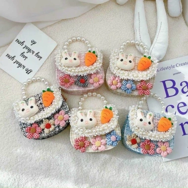 Túi dạ mini hình thỏ siêu xinh cho bé, diện Tết giá ưu đãi 82k, free ship