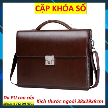 Túi da nam công sở C2 nâu - Cặp đựng laptop Magic1, giá chỉ 399.000 VNĐ 10 Túi da nam công sở C2 nâu - Cặp đựng laptop Magic1, giá chỉ 399.000 VNĐ 10
