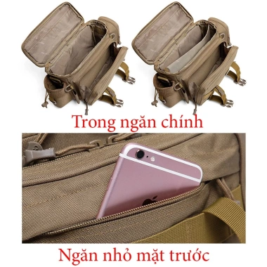 Túi đa năng Cool Walker 816 nam thời trang, đeo chéo hoặc đung bụng - Giảm 18%, chỉ 349.600 VND