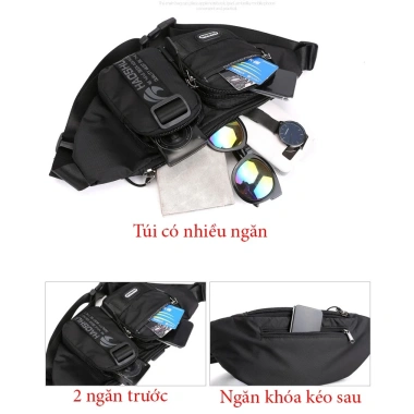 Túi đa năng thời trang cao cấp HAOSHUAI - Giá chỉ 195.000₫, chất liệu sang trọng, tiện lợi