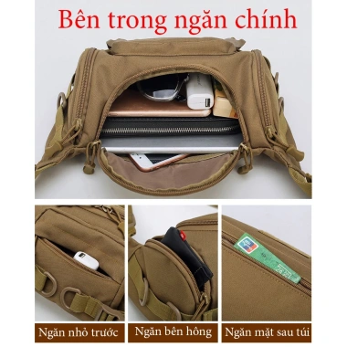Túi đa năng thời trang nam mã 219 - Vải dày bỉ cao cấp, giảm 22% chỉ 198k