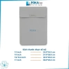 Túi da POKA63 đựng laptop và tablet, lót chống thấm, làm bàn di chuột 13-17 inch 3