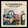 Túi Da PU Đựng Laptop 13-17 inch Chống Sốc, Chống Thấm Nước, Họa Tiết Hoạt Hình Unisex 5