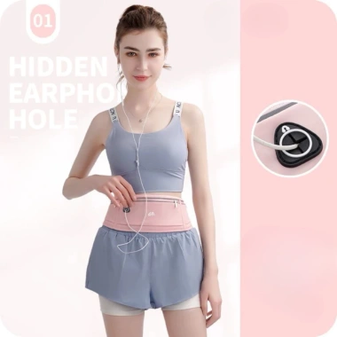 Túi đai hông chạy bộ, chống nước, điều chỉnh, đựng điện thoại - giá ưu đãi 145k