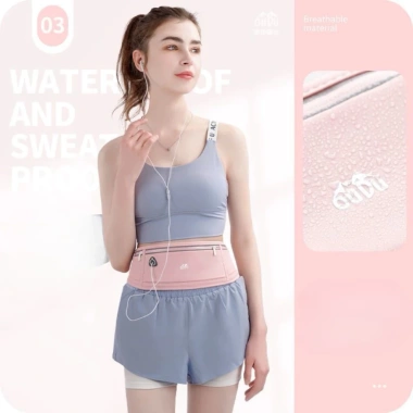 Túi đai hông chạy bộ, chống nước, điều chỉnh, đựng điện thoại - giá ưu đãi 145k