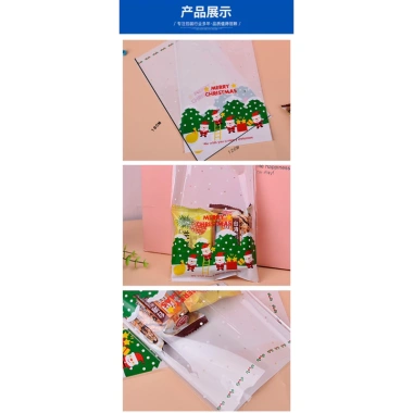 Túi dán 10x10cm trong suốt đựng bánh, kẹo, ngọt, bánh quy - Giá chỉ 30.000₫