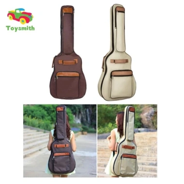 Túi Đàn Guitar Bass Mềm Bảo Quản, Túi Vai Oxford Chống Thấm, Dây Điều Chỉnh