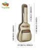 Túi Đàn Guitar Bass Mềm Bảo Quản, Túi Vai Oxford Chống Thấm, Dây Điều Chỉnh 2