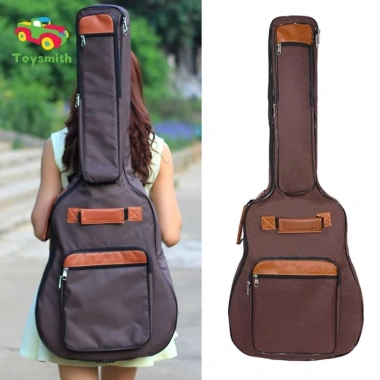 Túi Đàn Guitar Bass Mềm Bảo Quản, Túi Vai Oxford Chống Thấm, Dây Điều Chỉnh