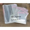 Túi dán mép OPP 100gr đa size – Bảo quản quần áo, sách truyện, giảm còn 17.000₫