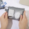 Túi đầu đọc thẻ đĩa cứng lưới, tai nghe di động, cáp dữ liệu, bộ sạc, U Disk zipper - Giảm 20 phần trăm du lịch 3