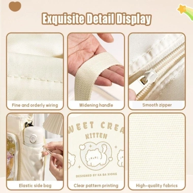 Túi dạy kèm NANSHUN - Ba lô di động dày dặn, chống nước trong suốt, dung lượng lớn, đa chức năng - Giá chỉ 252.072đ 5