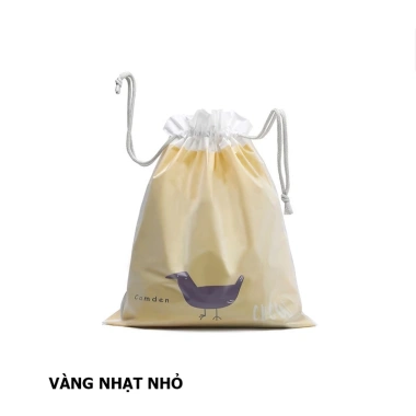 Túi dây rút 2 lớp chống nước đựng giày dép, quần áo du lịch Giá 24.000₫