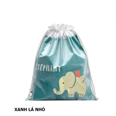 Túi dây rút 2 lớp chống nước đựng giày dép, quần áo du lịch Giá 24.000₫