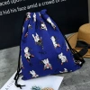 Túi Dây Rút Canvas Denim Nam Nữ - Ba Lô Đa Năng Đi Học Giá Ưu Đãi 70,168 VND 6