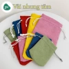 Túi dây rút mini vải nhung 3II HOME - Đựng mỹ phẩm, trang sức, đồ dùng cá nhân, nhiều màu 14.000đ 3