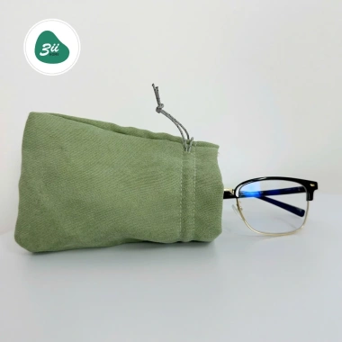 Túi dây rút mini vải nhung 3II HOME - Đựng mỹ phẩm, trang sức, đồ dùng cá nhân, nhiều màu 14.000đ