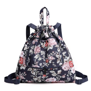 Túi dây rút SWEETFASHION đa năng, nhẹ, ba lô gấp hình động vật Nylon – 110.160₫