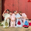 Túi dây rút thêu hoa vải lụa sang trọng cầm tay kiểu hanfu Trung Hoa 60.000 9