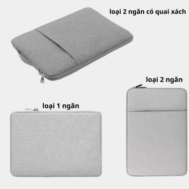 Túi & Đệm Chống Sốc Laptop Đa Size – Bảo Vệ Chày Xước, Giá Ưu Đãi 38.219₫
