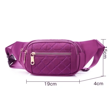 Túi đeo bụng, đeo chéo TUI-112 23cm, chống nước, chống xước, ô quả trám - 57,230₫