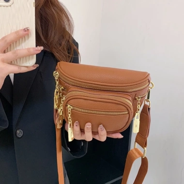 Túi đeo bụng & hông đa ngăn, đeo chéo thời trang, giá chỉ 49.000đ - Túi bao tử 104 6