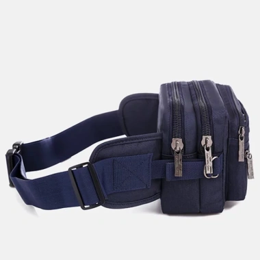 Túi Đeo Bụng Nam Cao Chấp Chống Nước DB002 Xanh Navy - Giá 109.000₫ 6